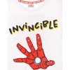 Bílé chlapecké tričko Avengers Iron Man