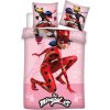 Růžové oboustranné povlečení Miraculous