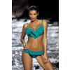 Tyrkysové bikiny s volány Matylda Luxury