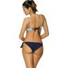 Modré bikiny s ozdobným výstřihem Shirley Orbita-Azzurro