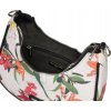 David Jones bílá květinová crossbody