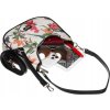 David Jones bílá květinová crossbody