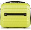 Solier Žlutý cestovní kosmetický kufr ELEGANT
