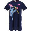 Tmavě modrá dámská noční košile Disney Lilo a Stich
