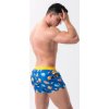 Modré plavky s potiskem ryb Playo Fish