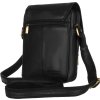 Peterson Pánská černá kožená messenger taška