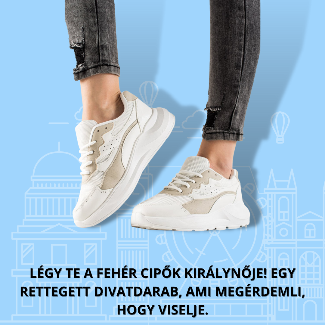 Légy Te a fehér cipők királynője! Egy rettegett divatdarab, ami megérdemli, hogy viselje.