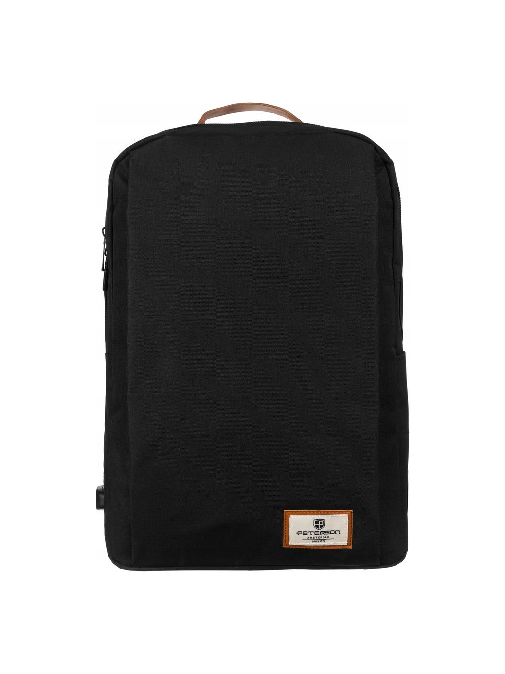 Peterson fekete tágas hátizsák