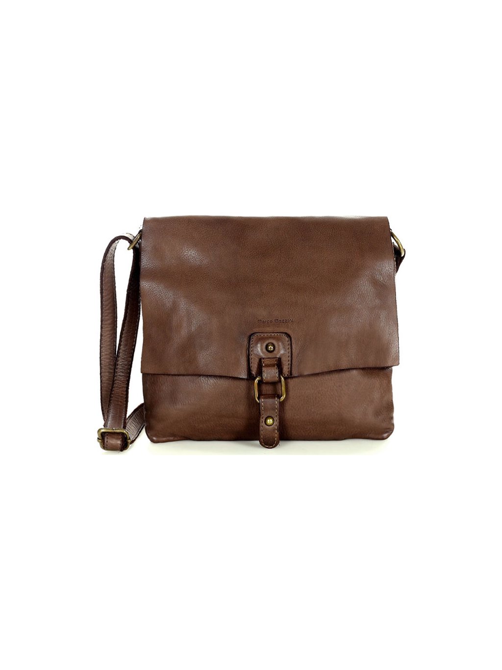 MARCO MAZZINI Barna vintage messenger bag