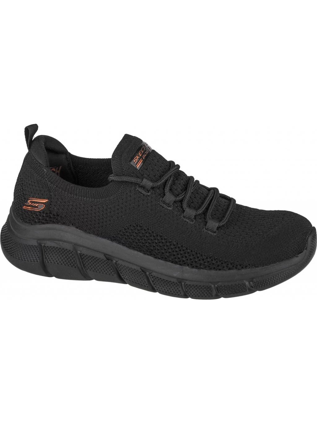 Fekete női tornacipő Skechers Bobs Sport B Flex-Color Connect