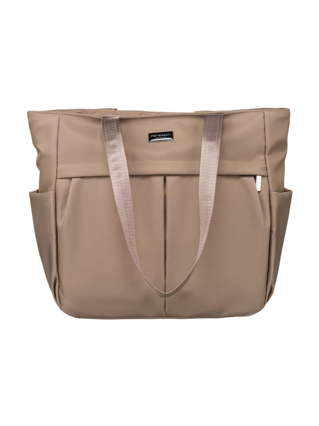 Peterson női tágas bézs shopper táska