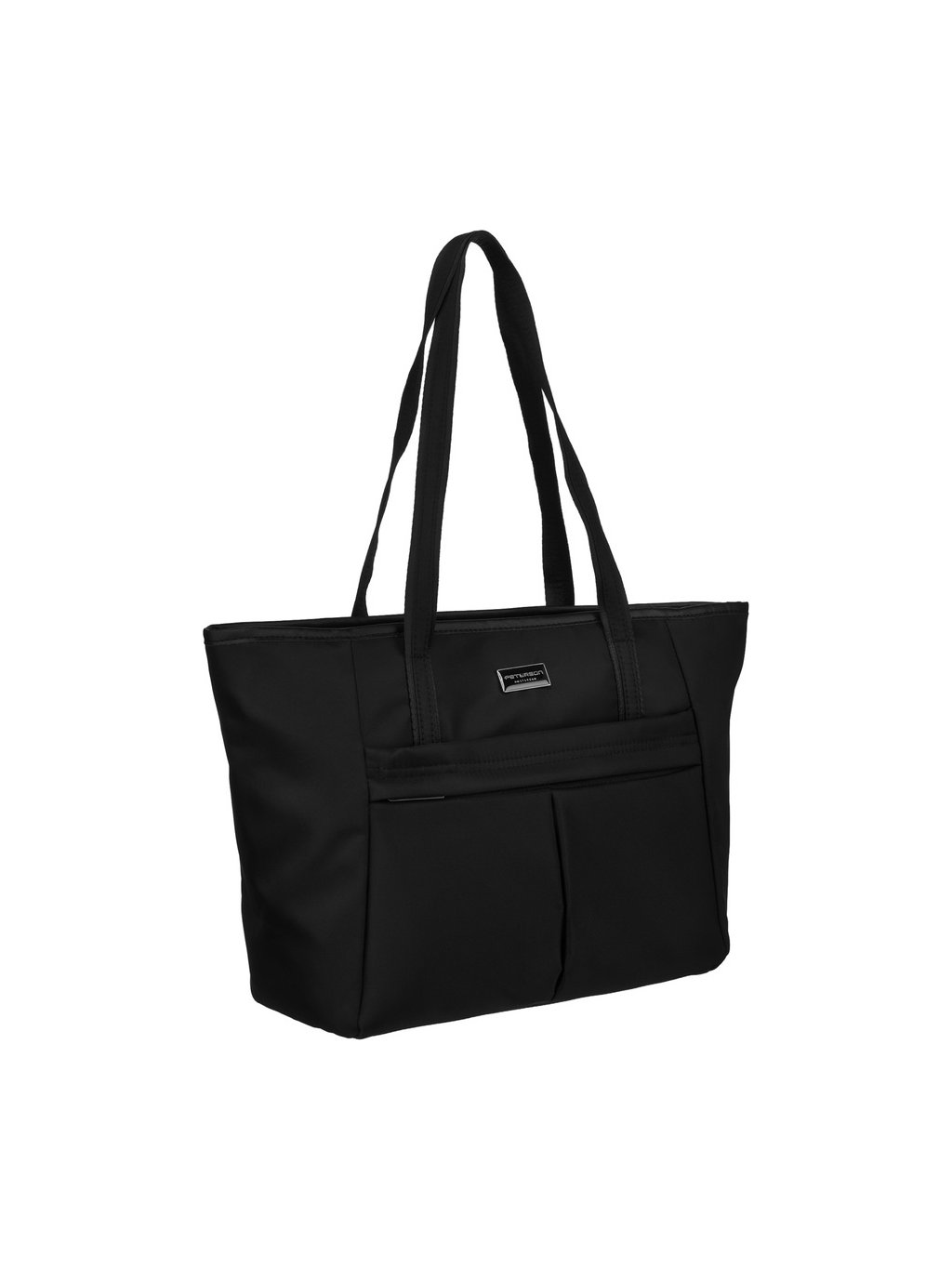 Peterson fekete női tágas  shopper táska