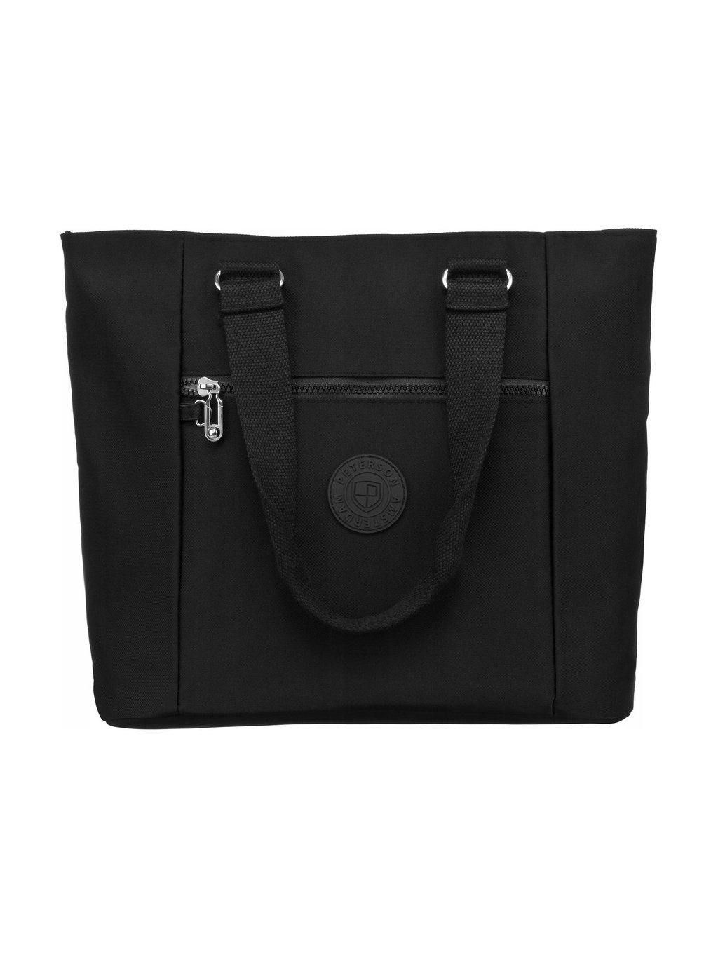Peterson fekete tágas shopper táska (Méret ONE SIZE)