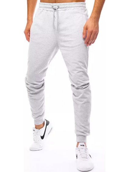 Világosszürke basic melegítő nadrág