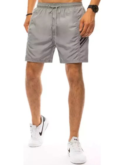 Világosszürke férfi fürdőnadrág