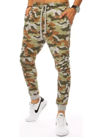 Férfi melegítő nadrág katonai mintával