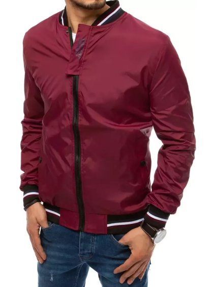 Bordó férfi könnyű dzseki