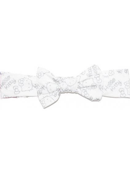 Fehér Hello Kitty fejpánt