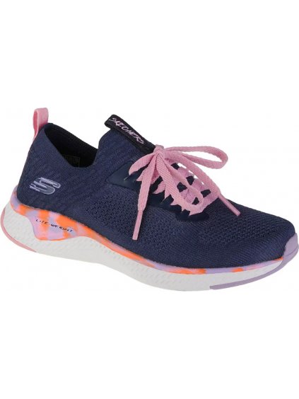 Sötétkék lány tornacipő Skechers Solar Fuse