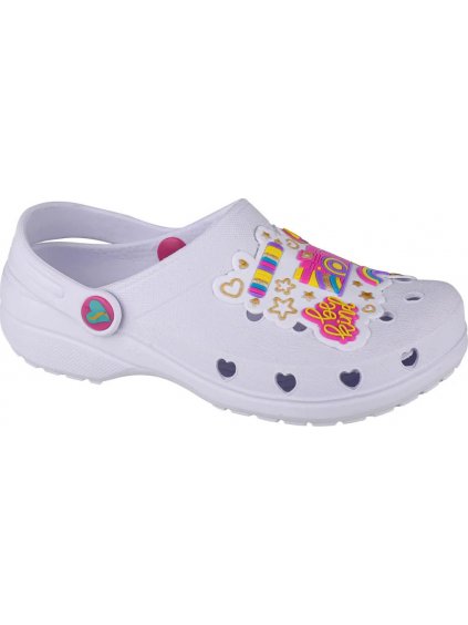 Fehér lány papucs Skechers Heart Charmer Photobomb