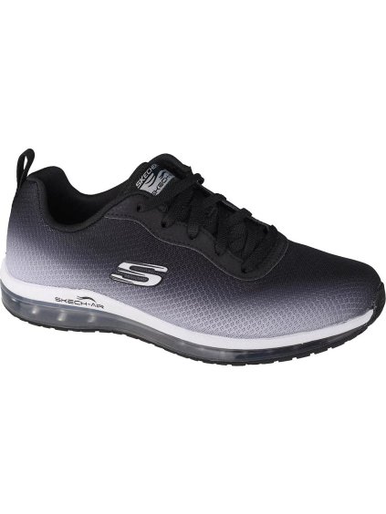 Fekete-fehér női tornacipő Skechers Skech-Air Element