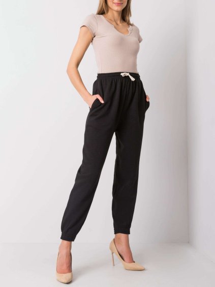 Fekete női melegítőnadrág