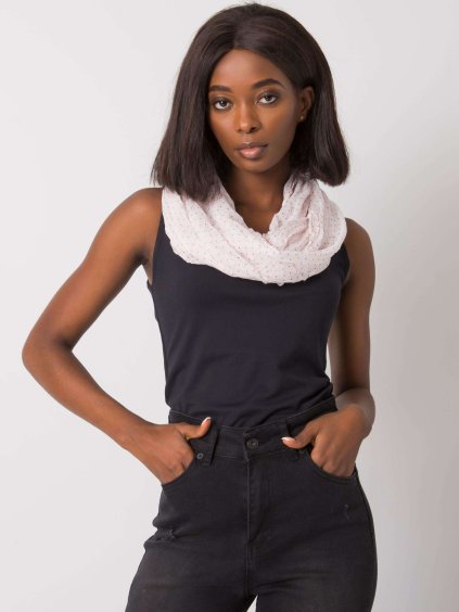 Fehér kendő piros pöttyökkel