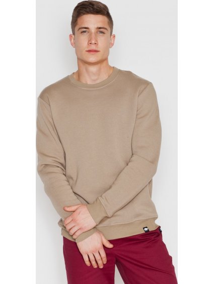 Bézs pamut pulóver