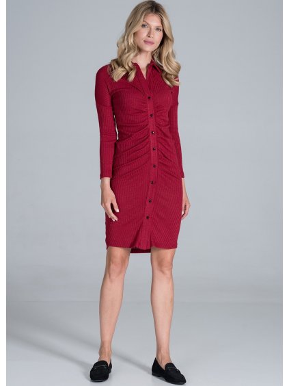 Piros ingruha fodrokkal