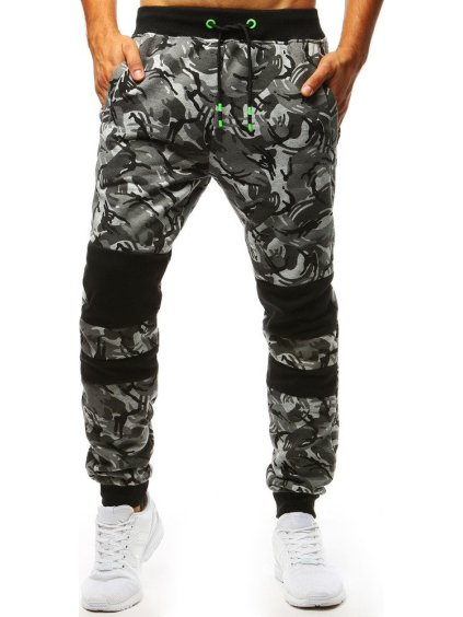 Szürke mintás férfi melegítőnadrág