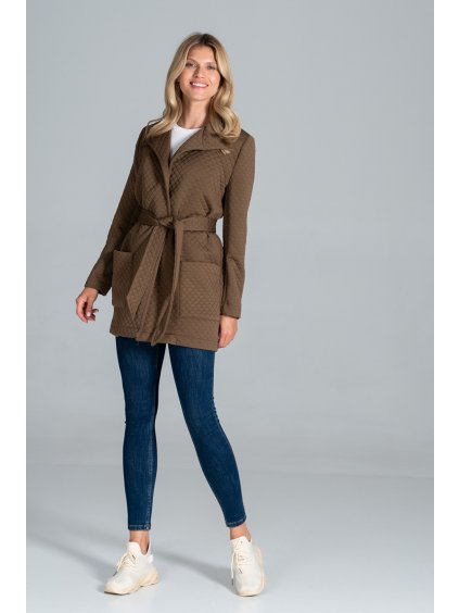 Barna átmeneti kabát