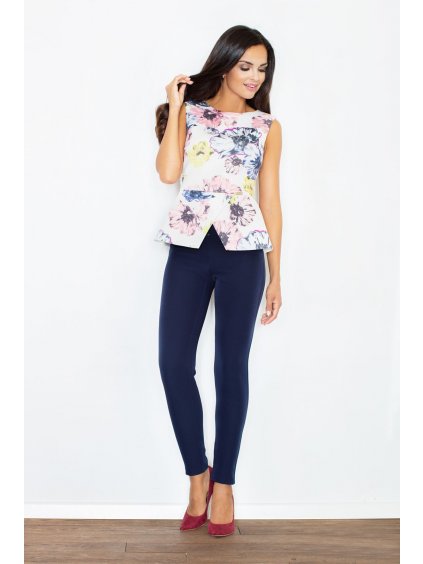 Egyenes szabású kék nadrág M377 Navy