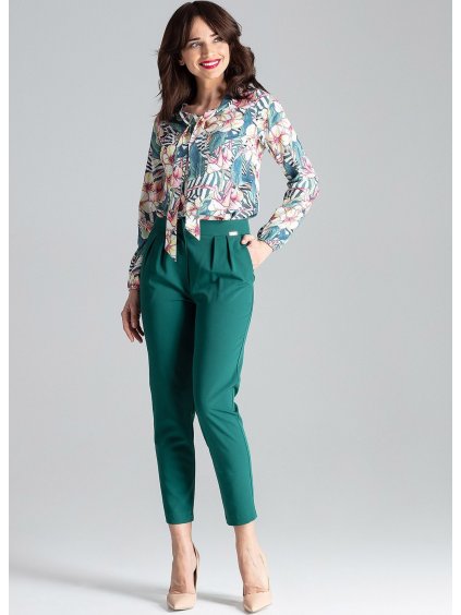 Zöld elegáns nadrág