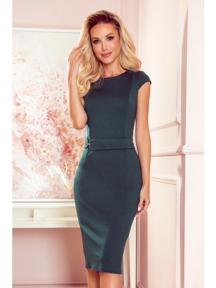 BODYCON ZÖLD ELEGÁNS RUHA MARTINA