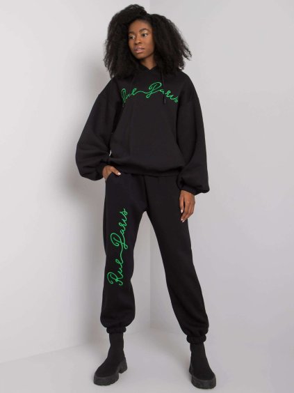 Fekete női oversize melegítő szett