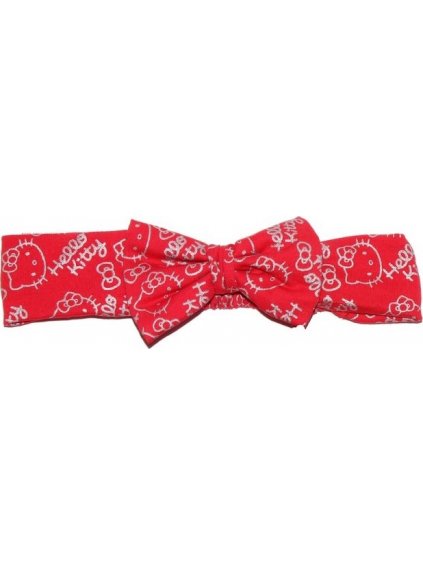 Piros fejpánt - Hello Kitty