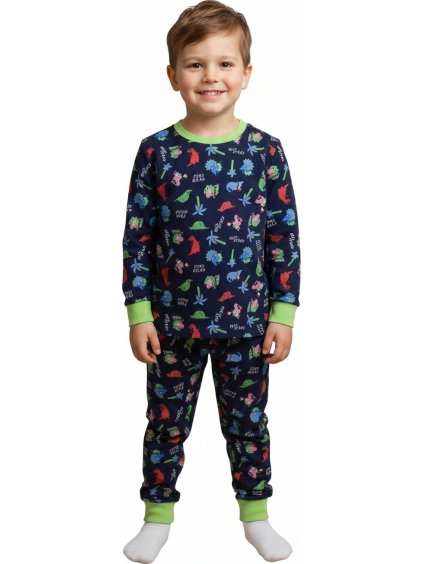 Sötétkék fiú pizsama - Peppa Zsoli