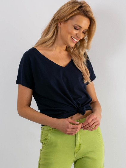 Női sötétkék póló