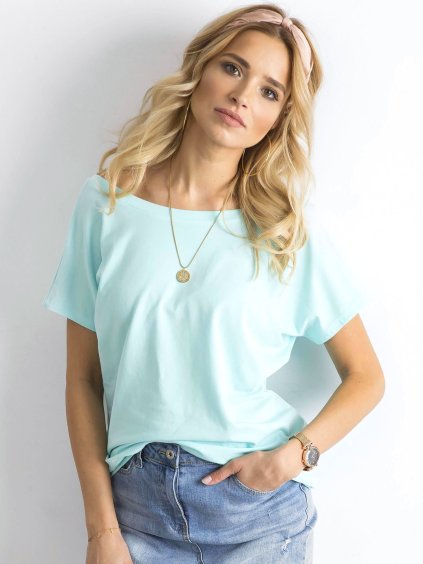 Női menta színű póló