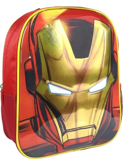 Piros fiú hátizsák - Iron Man
