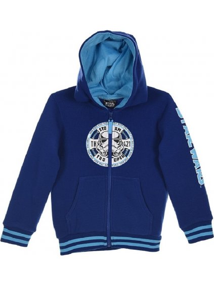 Kék fiú pulóver cipzárral - Star Wars