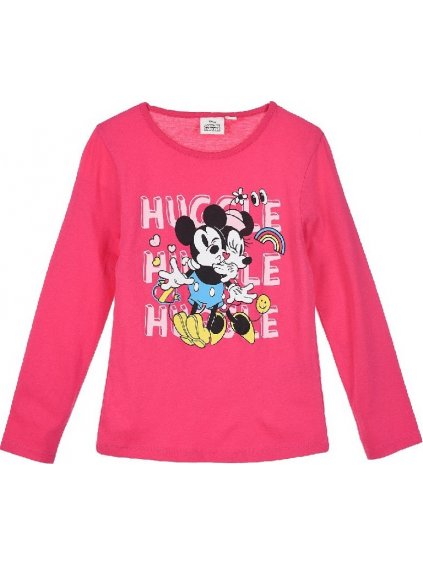 Rózsaszín lány hosszú ujjú póló - Minnie Mouse