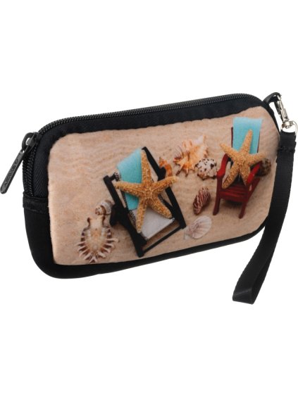 Loren bézs tok strand mintával