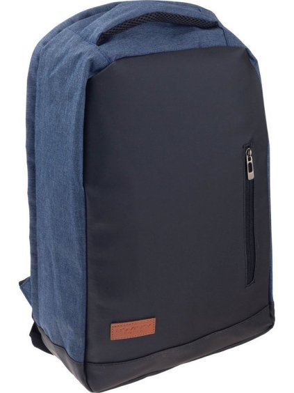 Rovicky kék-fekete hátizsák laptop zsebbel 17"