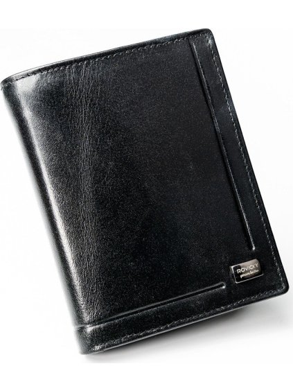 ROVICKY fekete férfi pénztárca L048