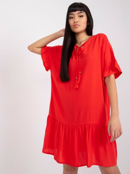 Piros oversize ruha Sofie