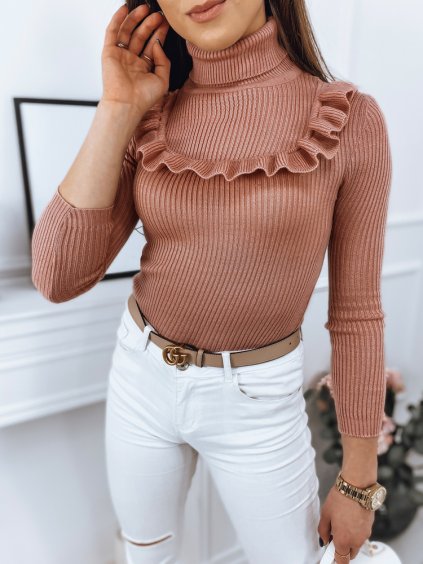 Rózsaszín garbó fodrokkal NOAH