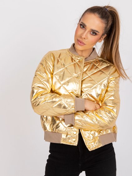Sherise arany fényes bomber