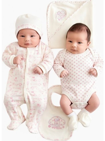 Világos rózsaszín lányos szett - Minnie Mouse