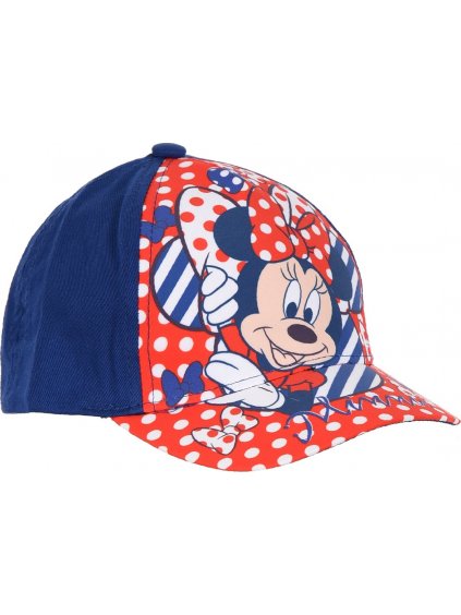 Kék pöttyös lány sapka - Minnie Mouse